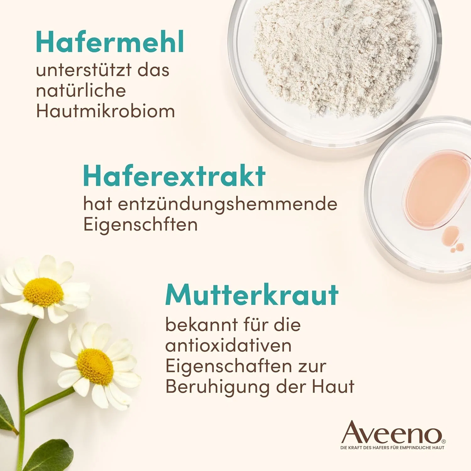 Крем для лица Aveeno — Дневной CALM+RESTORE с пребиотическим овсом, 50 мл — фото 3