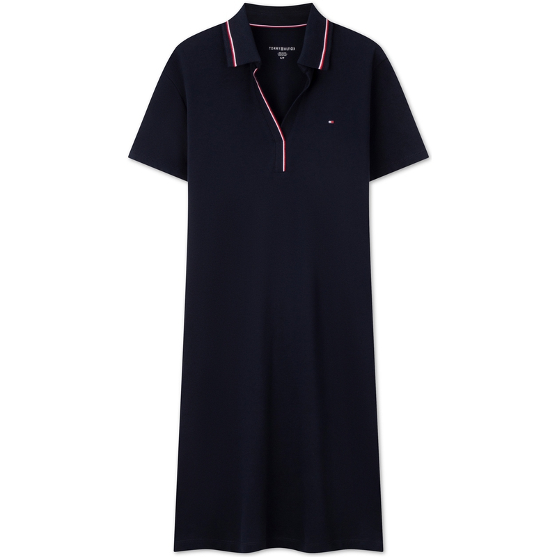 

Женское платье с коротким рукавом Tommy Hilfiger, синий