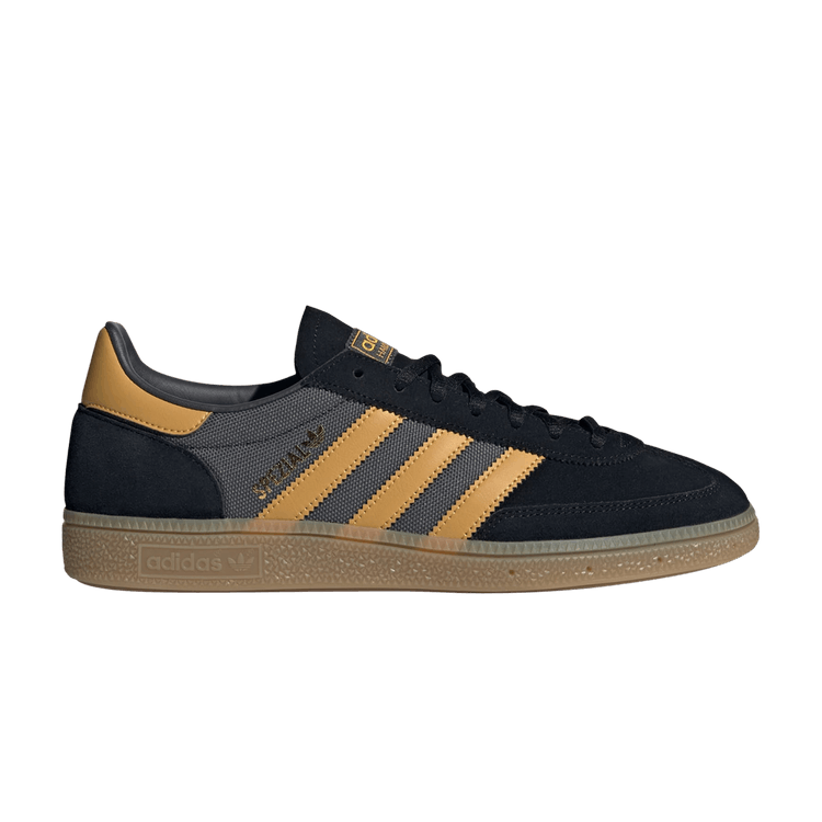 

Кроссовки adidas Handball Spezial 'Black Preloved Yellow', черный