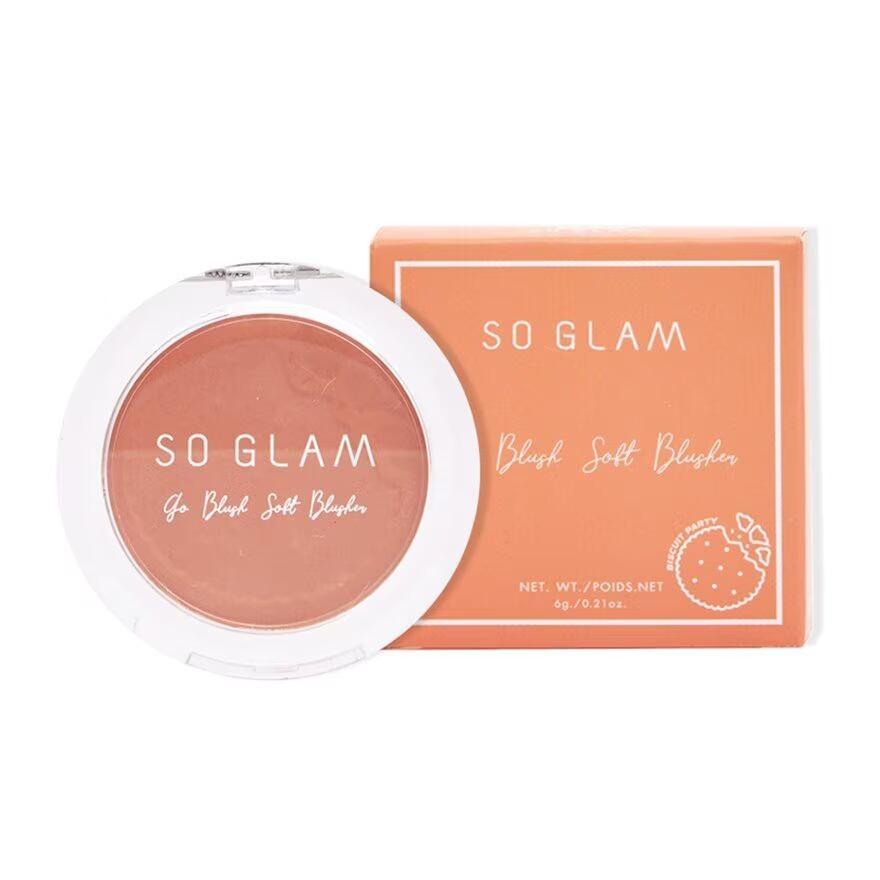 

So Glam Go Blush Мягкие румяна 6г. 10. Апельсиновое печенье с кремом, Orange Creamsicle Biscuit