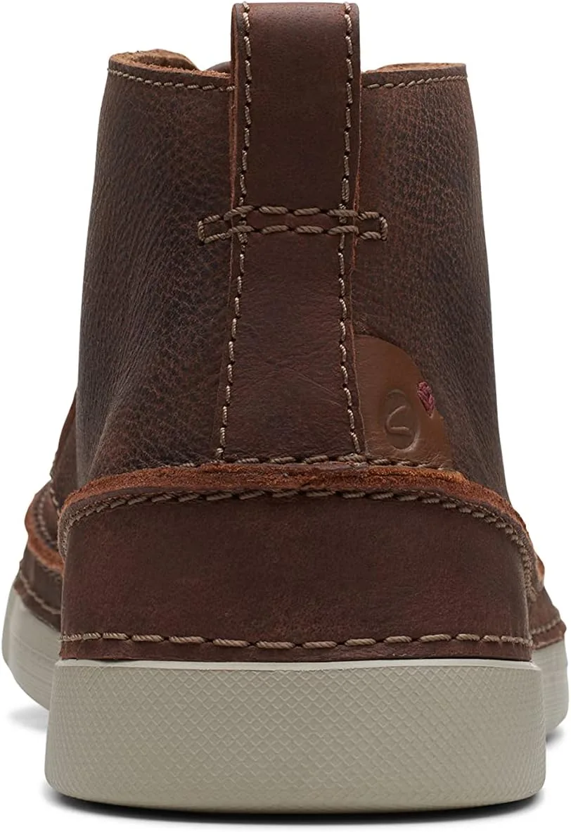 Мужские ботинки Clarks Gereld Mid Chukka, коричневый — фото 3