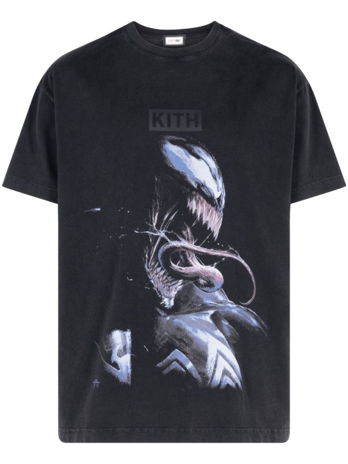 

KITH x Marvel Lethal Protector Винтажная футболка, черный