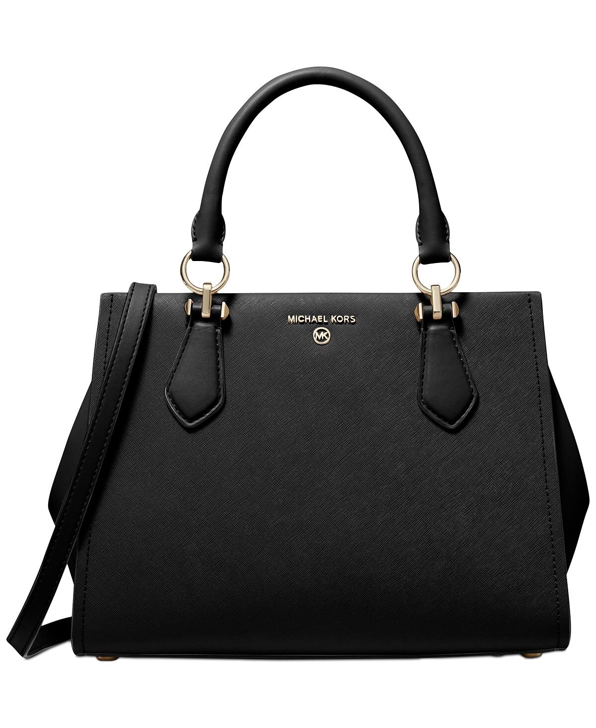 

Кожаная сумка Мэрилин среднего размера Michael Kors, черный