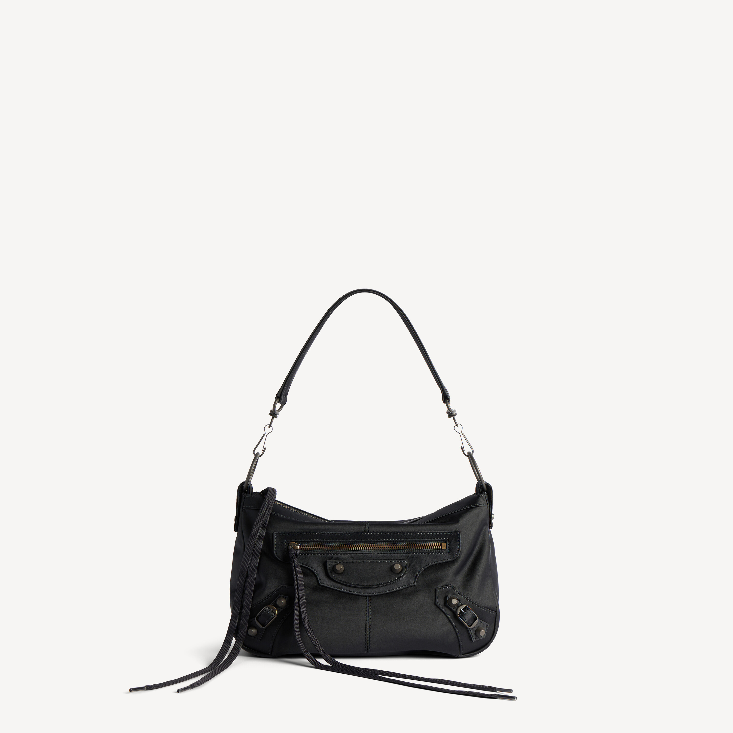 Мужская сумка le city moto small в черном цвете BALENCIAGA, черный — фото 4
