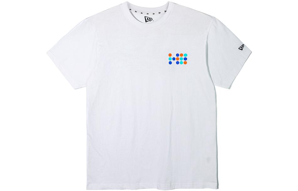 

New Era Футболка унисекс белая, Белый, New Era Футболка унисекс белая