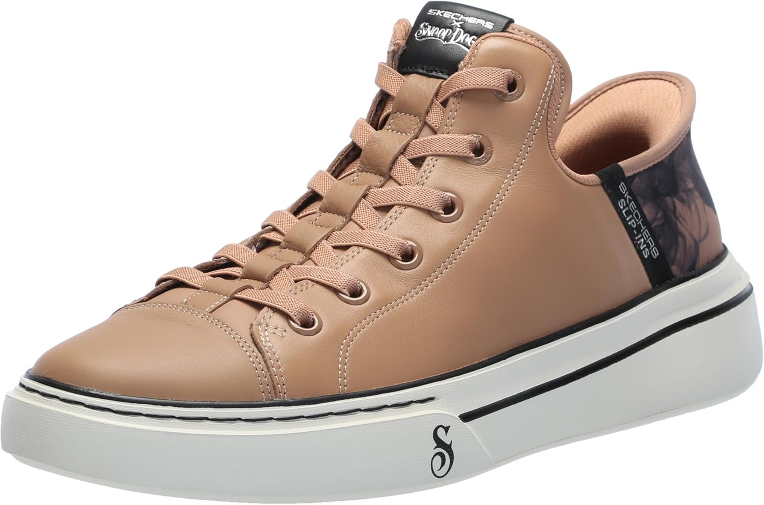 

Мужские кроссовки Skechers Snoop Dogg: Snoop ONE-Double G Hands Free Slip-Ins, Tan