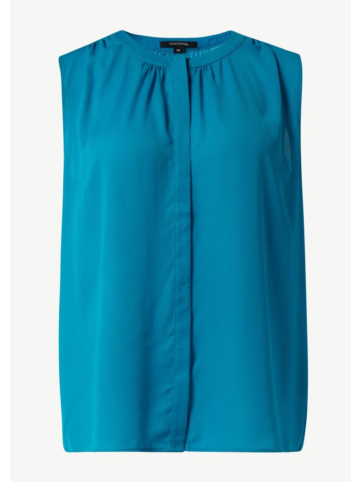 

Comma Блузка цвета 6264_океанского синего