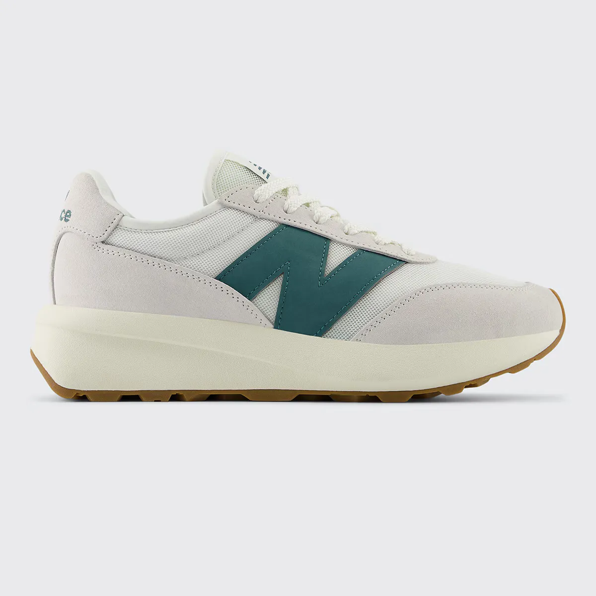 

Унисекс повседневные кроссовки U370CC New Balance, белый/зеленый