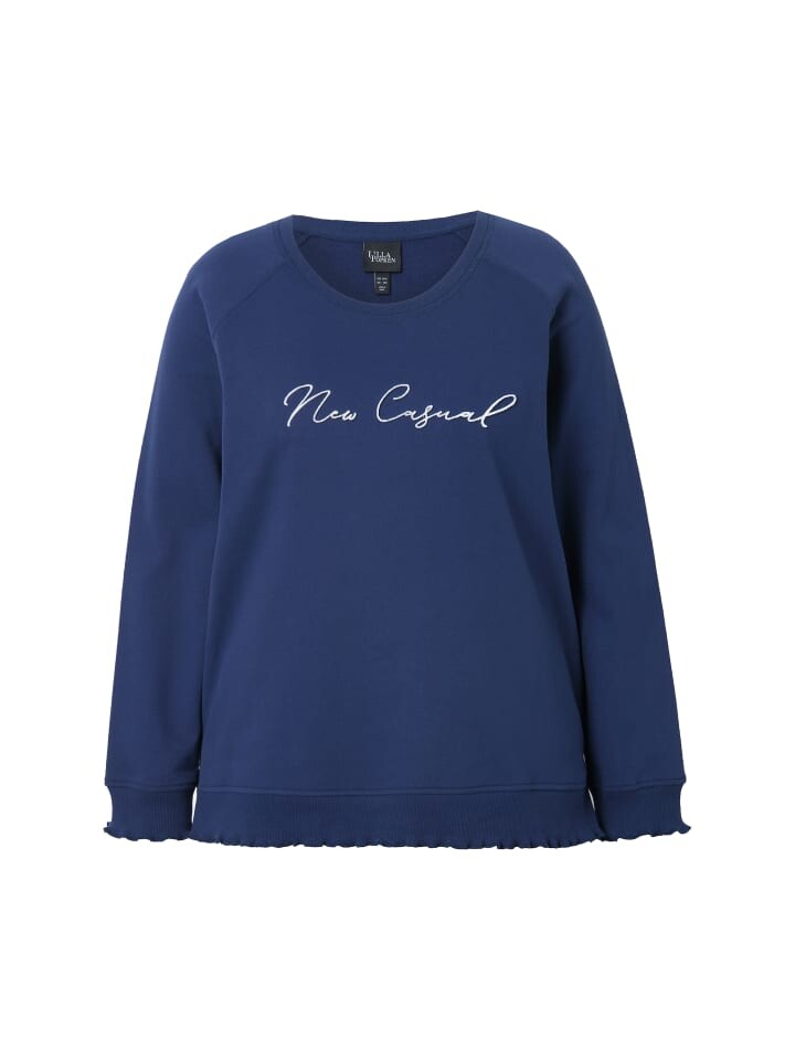 

Толстовка Ulla Popken Sweatshirt, цвет tintenblau