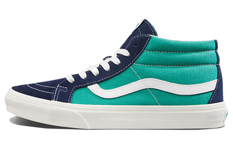 

Кроссовки Vans SK8-Mid Reissue Black-Green 'Blue Green'