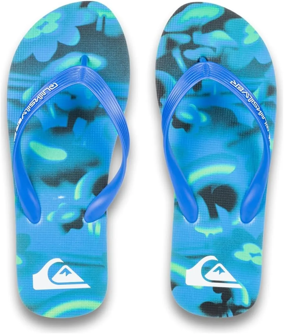 Мужские сандалии Quiksilver Molokai Art 25, синий — фото 3