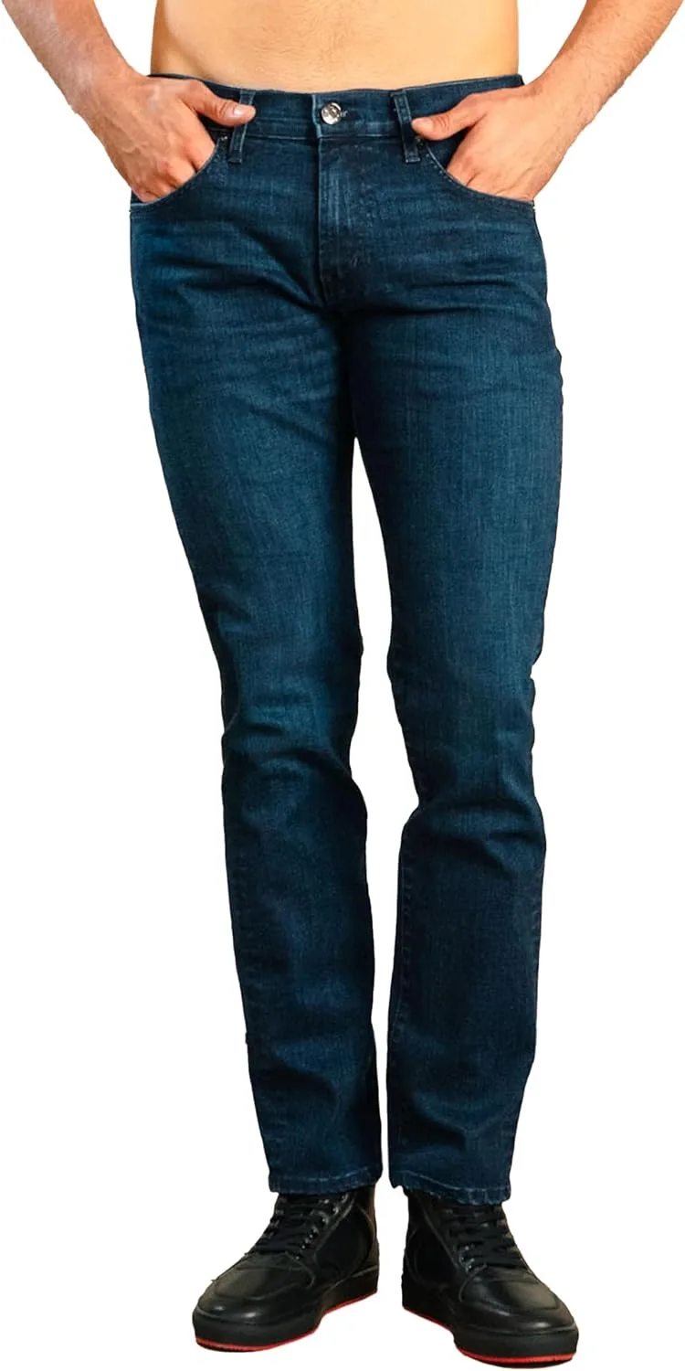 

PAVI ITALY Мужские синие джинсы Slim Fit, 98% хлопок 2% эластан