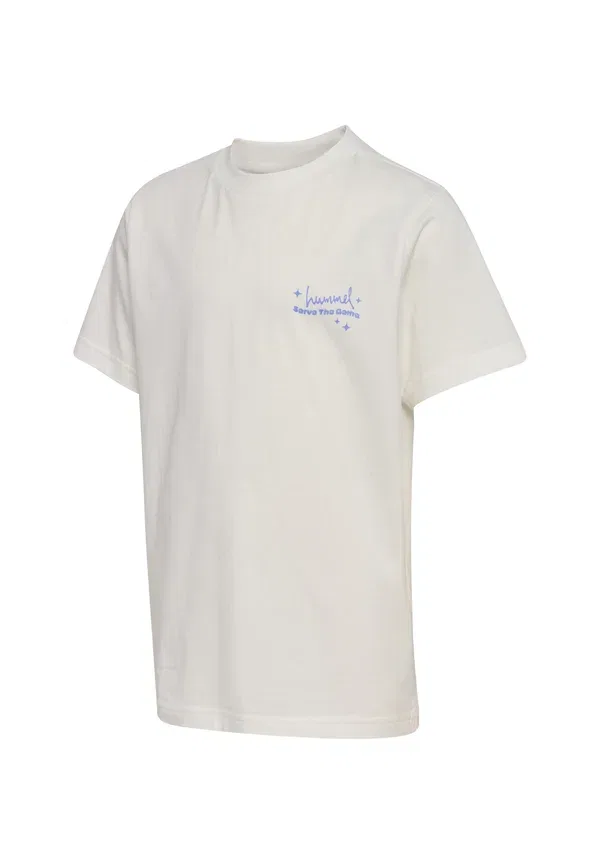 Футболка с коротким рукавом Hummel Hmljr reg graphic t-shirt s/s print t-shirt, цвет зефир — фото 4