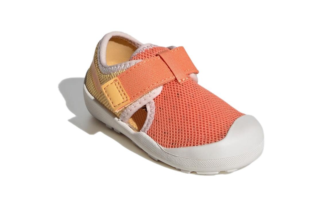 Кроссовки adidas Captain Toey Toddler Shoes TD Low-top Orange/Yellow, оранжевый/желтый — фото 3