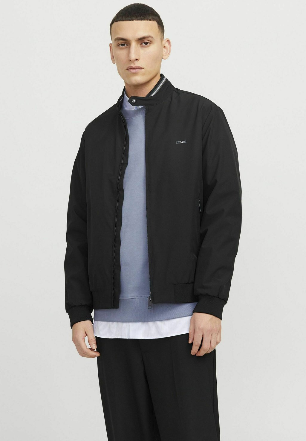 

Куртка-бомбер JPRBLUBRAD Jack & Jones PREMIUM, черный