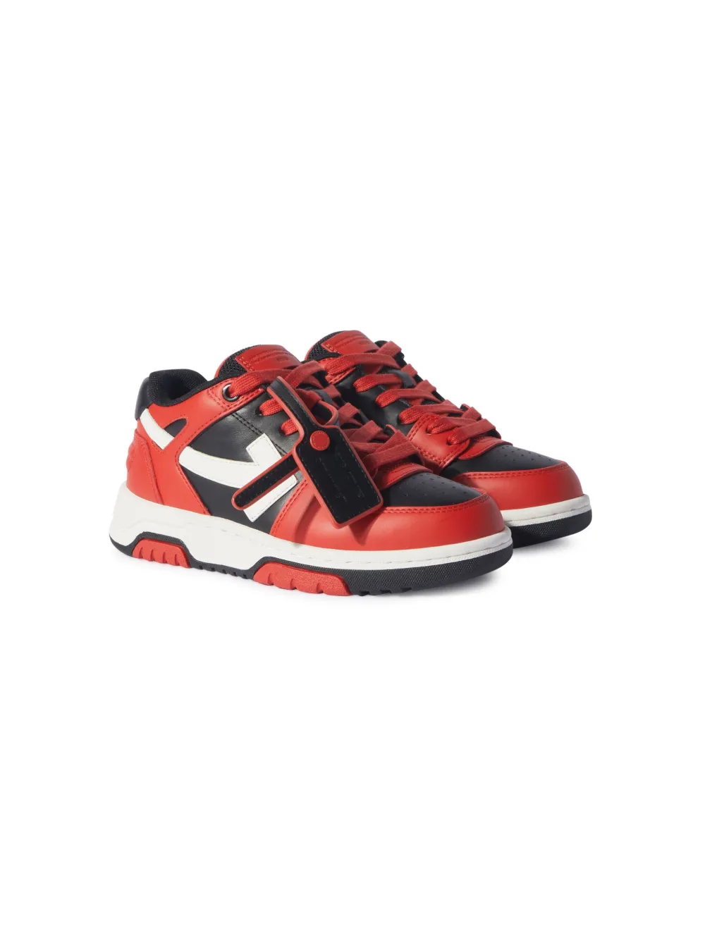 

Кроссовки Out Of Office Ooo OFF-WHITE KIDS, черный