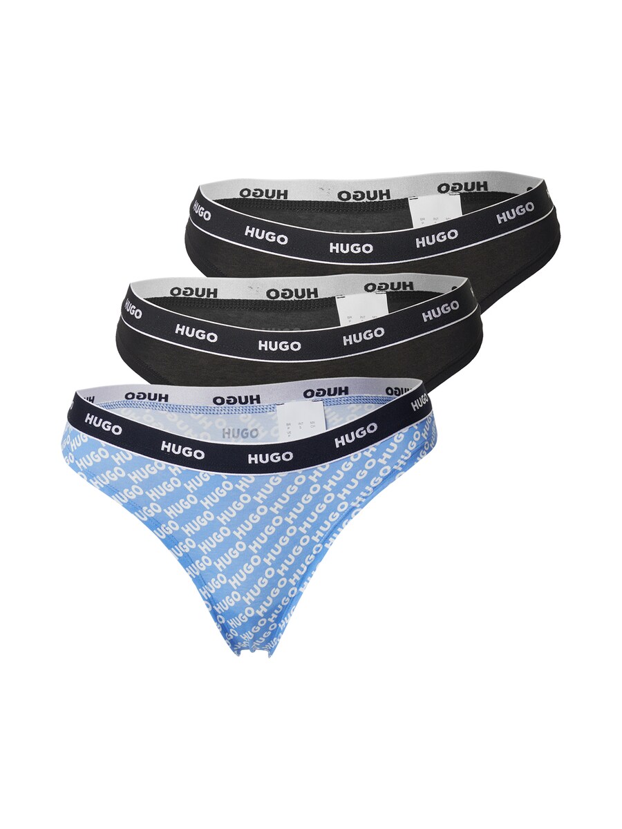 

Стринги HUGO, цвет marine blue/Light blue/Black