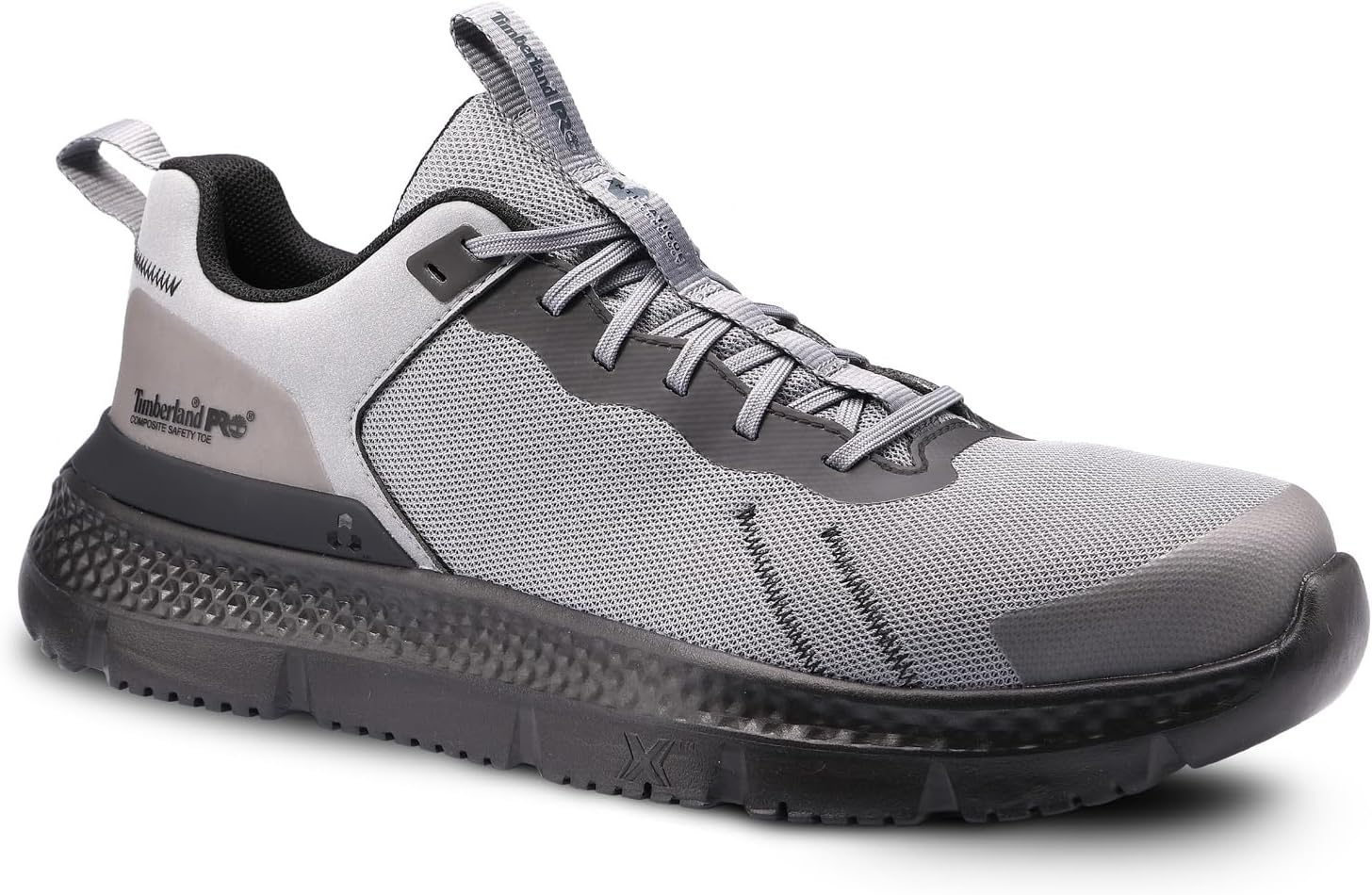 Timberland PRO мужские ботинки Setra с композитным защитным носком, Grey/Black-2024 New — фото 2