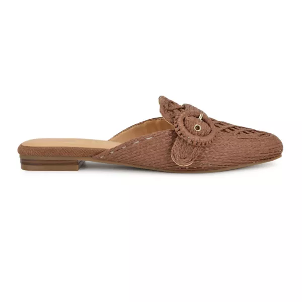 Женские повседневные мюли Caspe с острым носком Nine West, цвет dark brown — фото 2