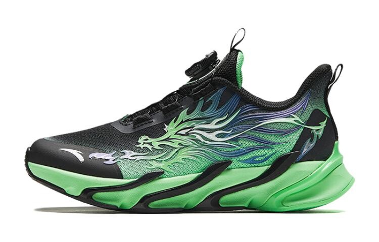 

Кроссовки Chiyan Kids GS Low-top Black/Green Anta Kids, черный/зеленый