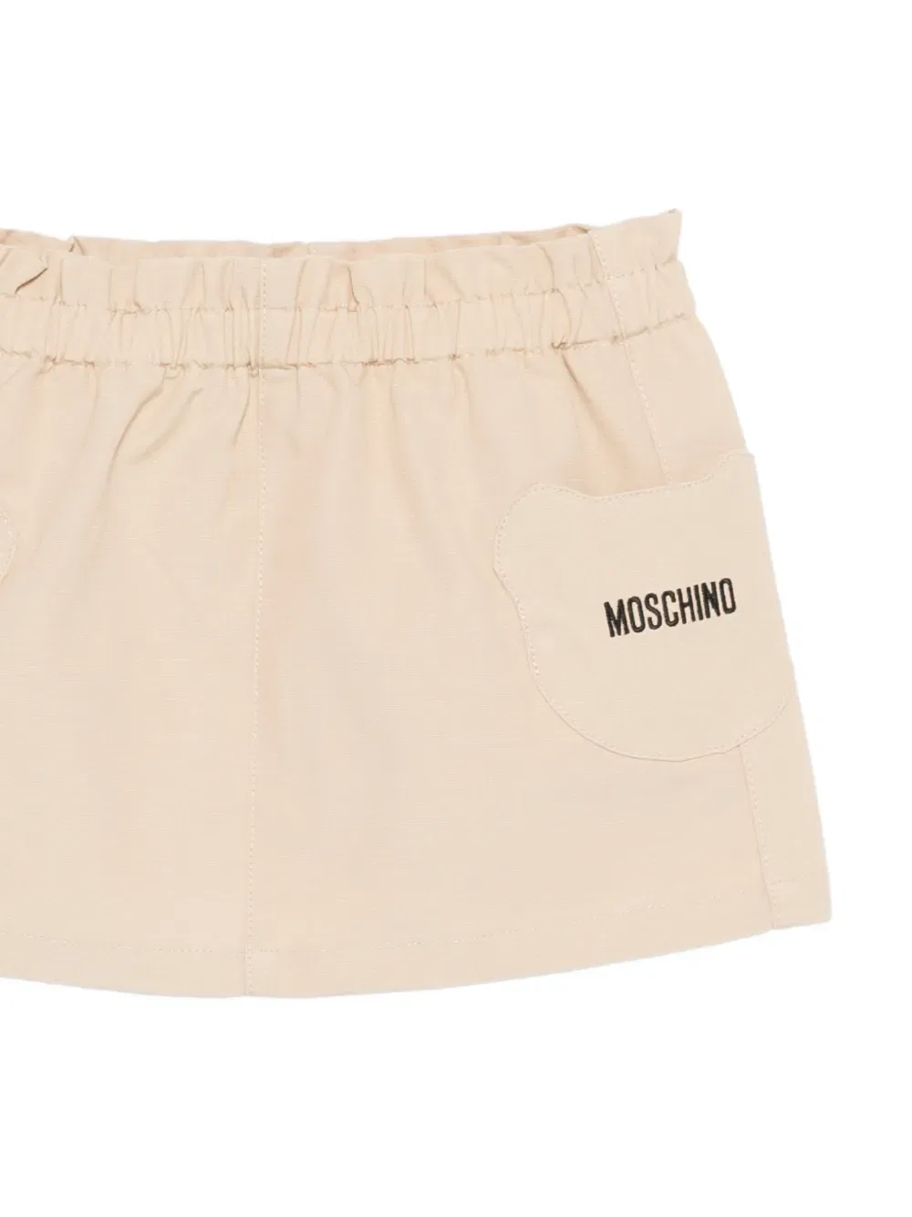 Комплект из топа и юбки Moschino Kids, белый — фото 3