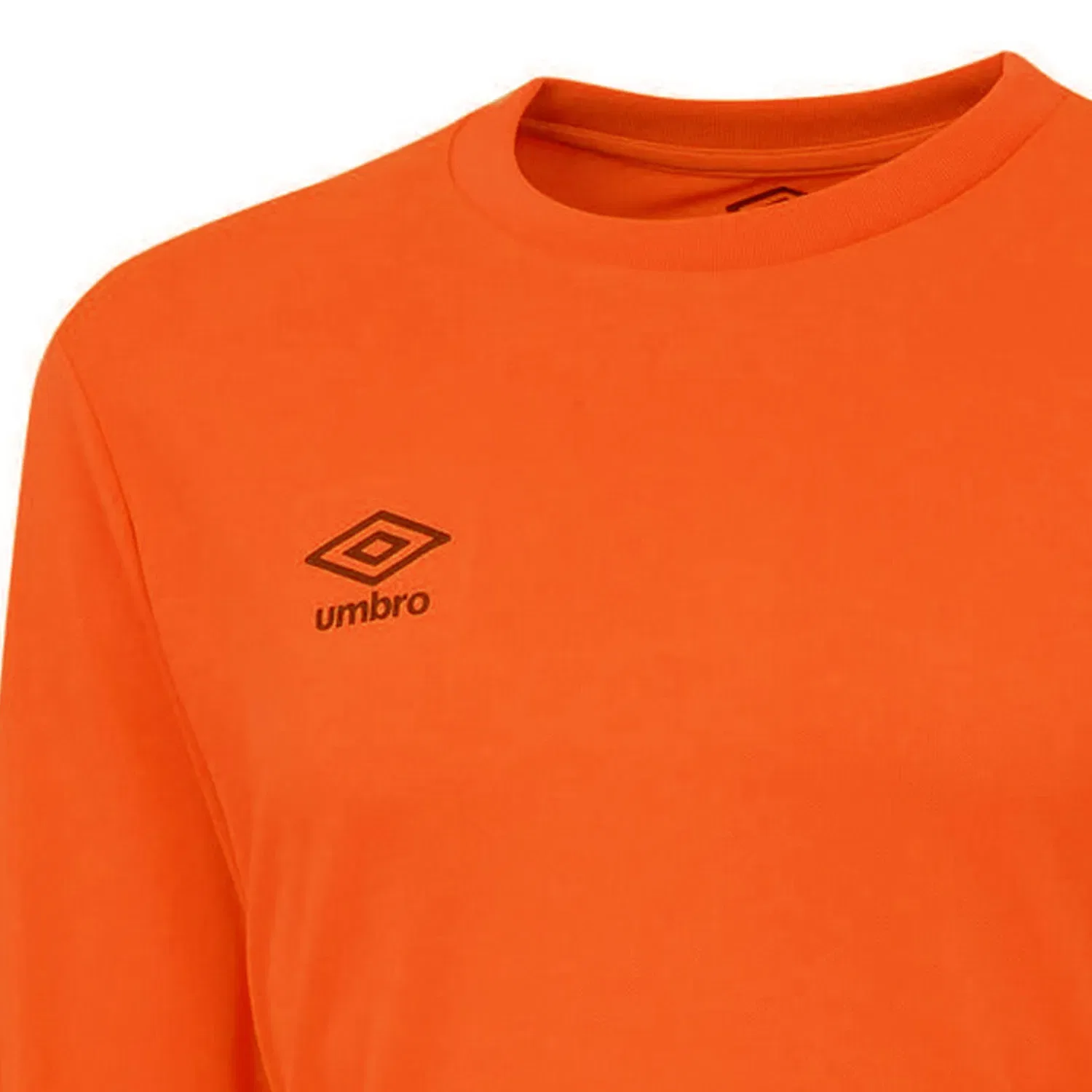 Футболка с длинным рукавом с логотипом Umbro, оранжевый — фото 3