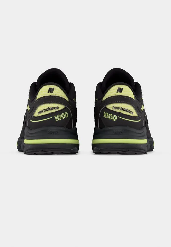 Кроссовки унисекс m1000 New Balance, Black/Dry Lime — фото 4