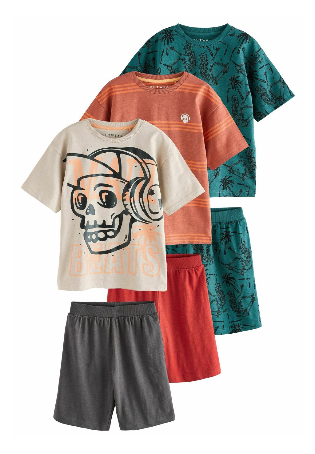 

Пижама 3 PACK SET Next, зеленый