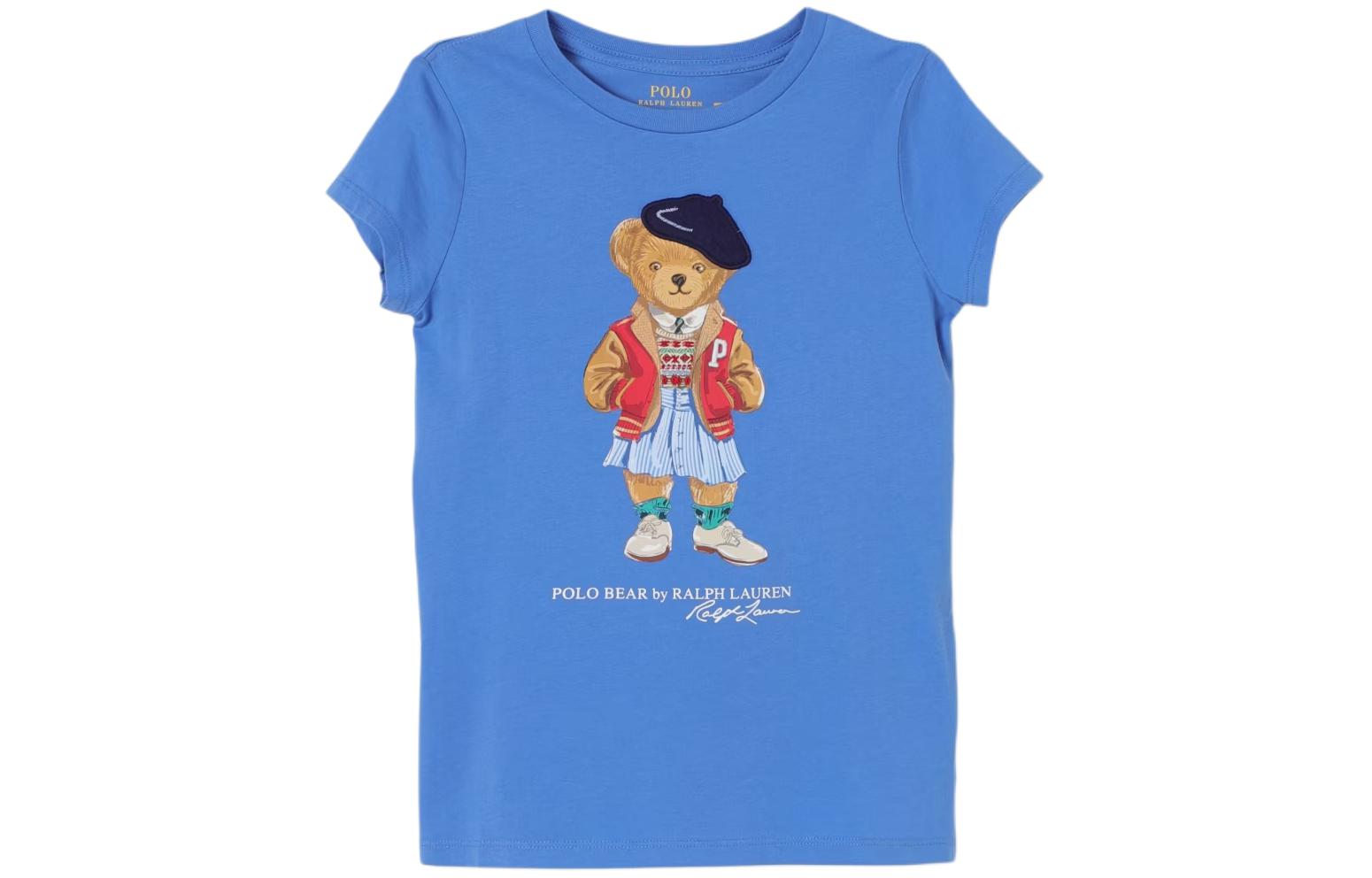 

Футболка синяя детская Polo Ralph Lauren