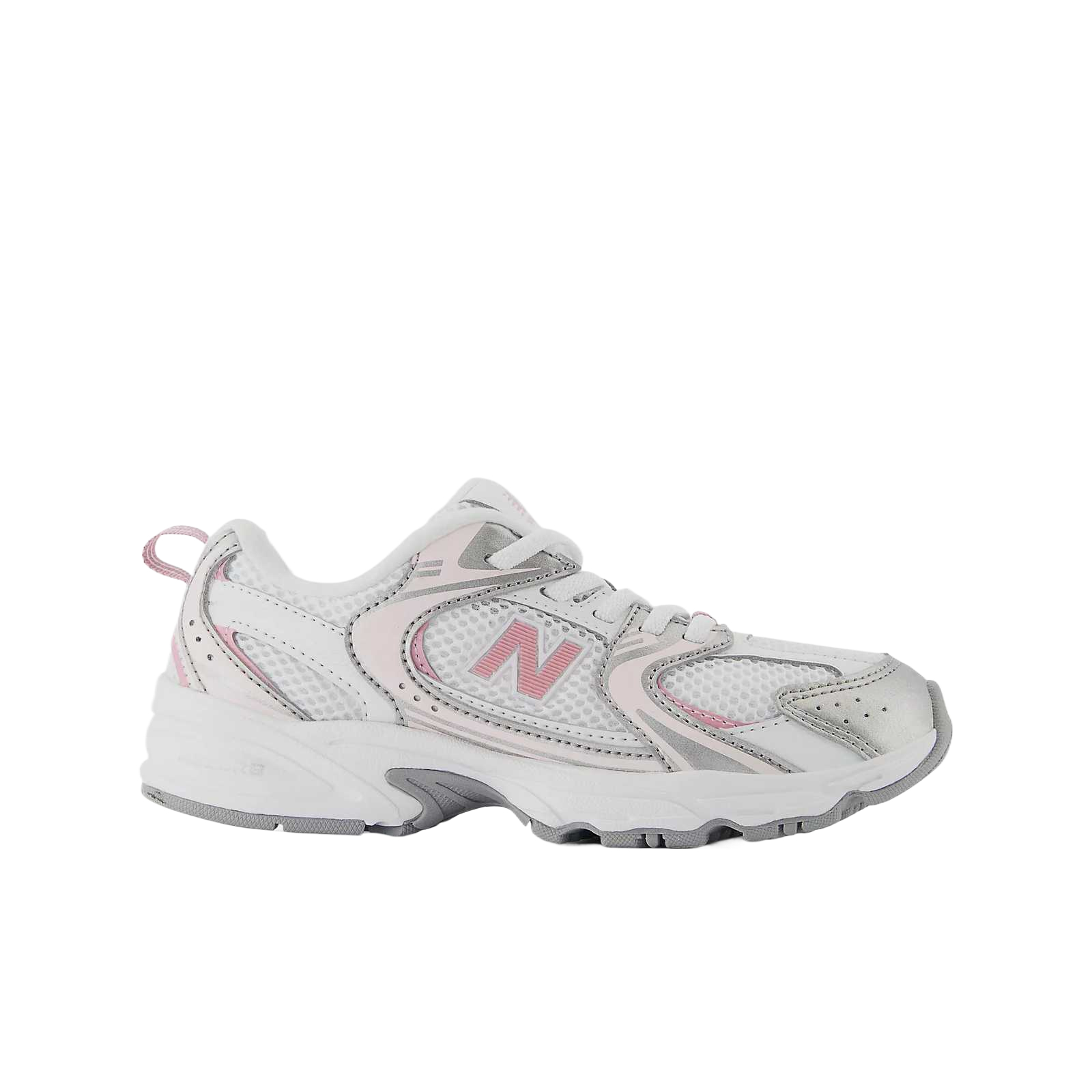 New Balance NB 530 амортизация отскок дышащие низкие детские беговые кроссовки pink gray kids' — фото 2
