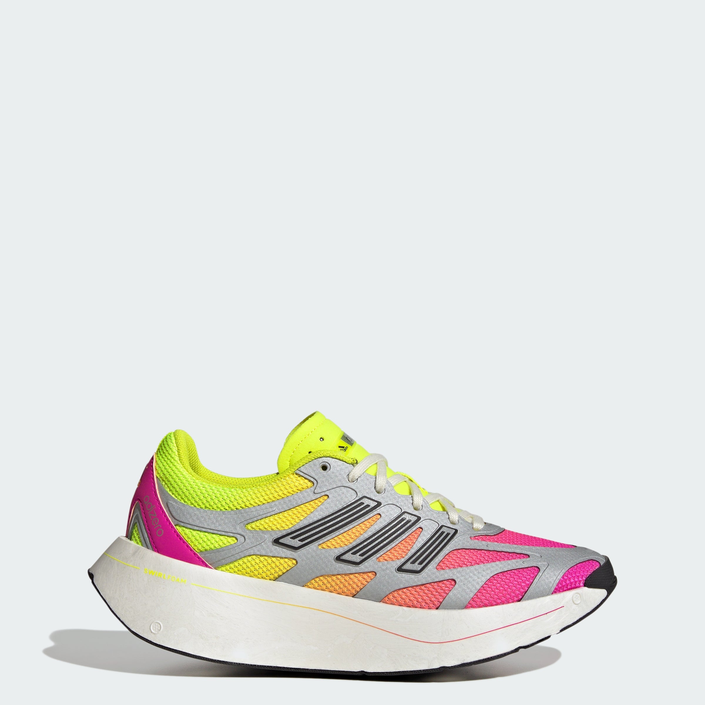 Женские кроссовки Adidas Adizero Aruku, розовый/желтый