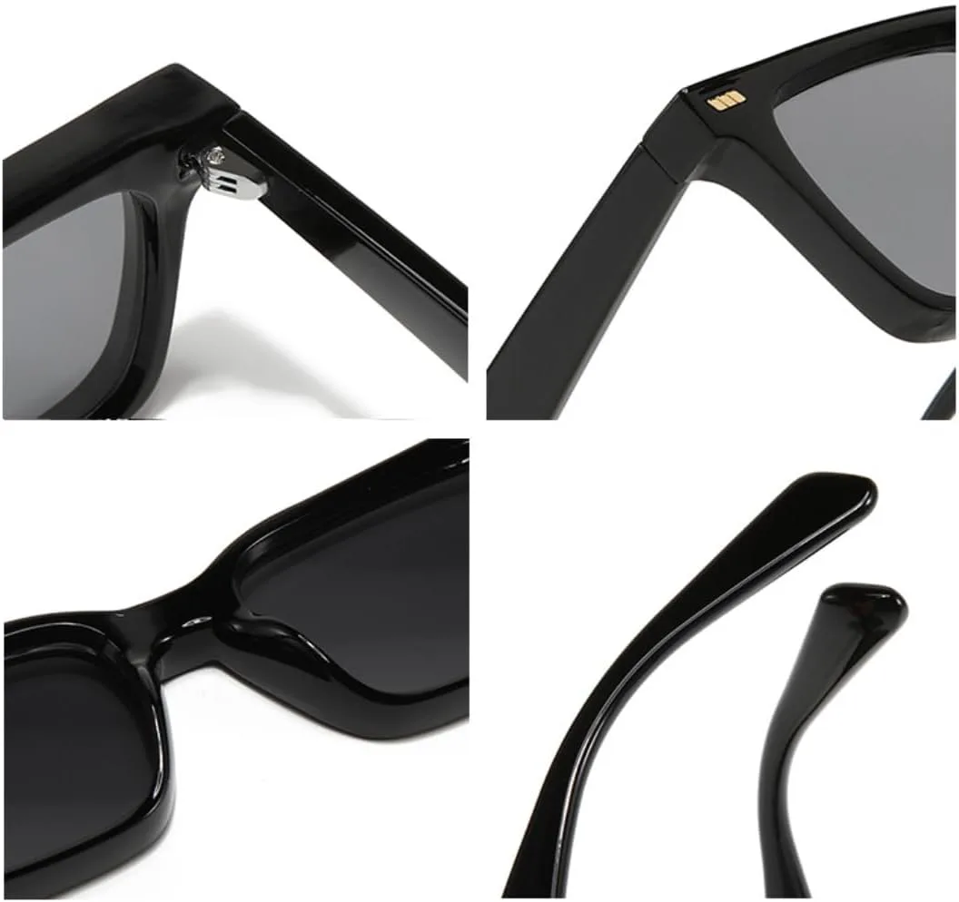 

Солнцезащитные очки с защитой UV400 | Цветные линзы Punk Rivet | Для женщин и мужчин, для занятий спортом на открытом воздухе и вождения DSVIGF, Leopard-brown