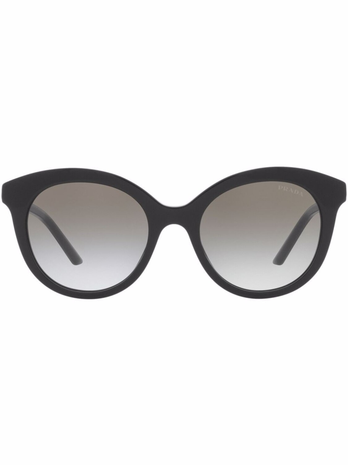 

Prada Eyewear солнцезащитные очки в круглой оправе, черный