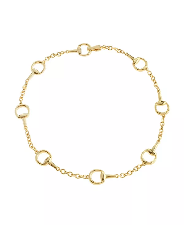 

Золотая студенческая цепочка-колье Steve Madden, gold