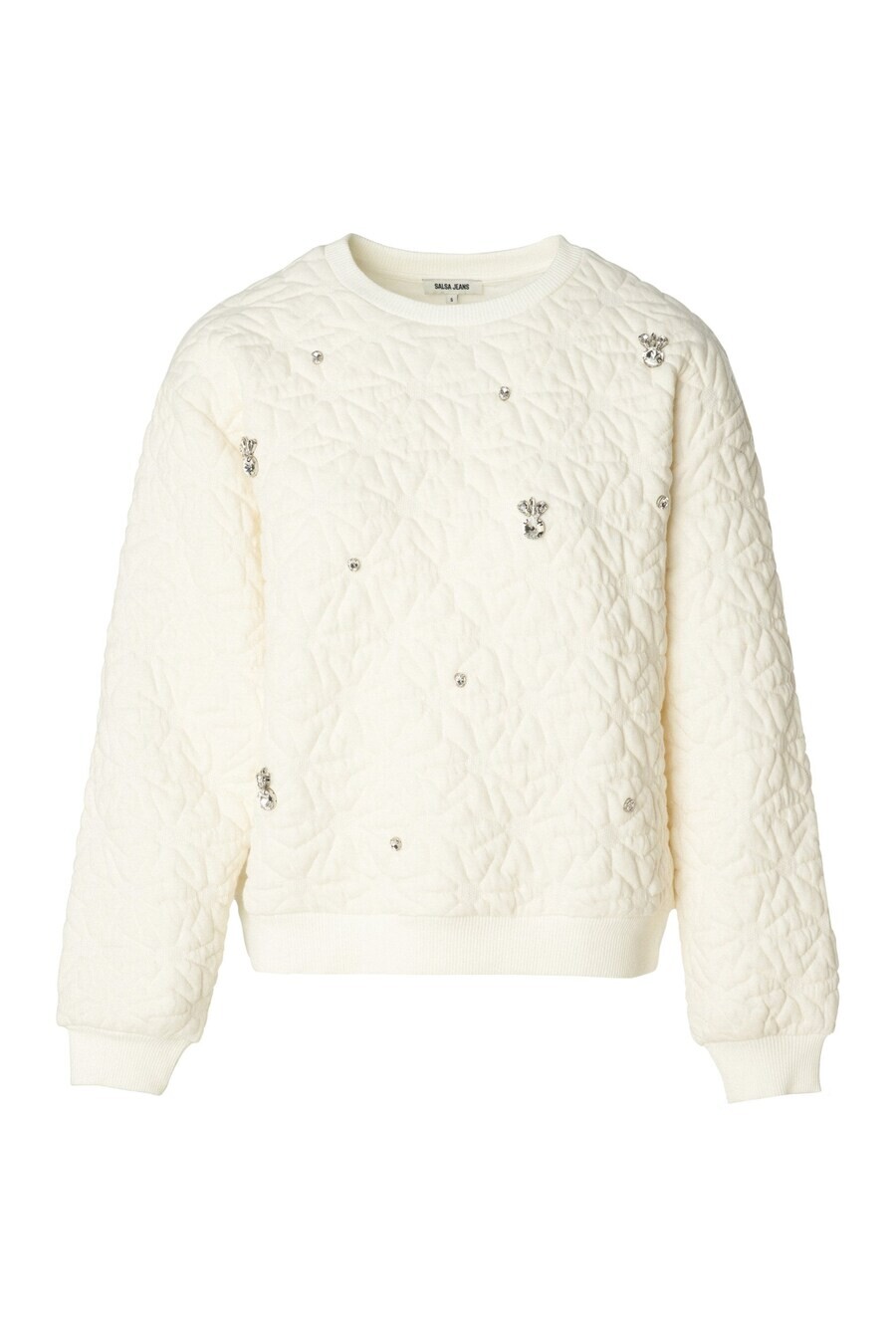 

Базовый свитер Salsa Jeans Sweater, белый