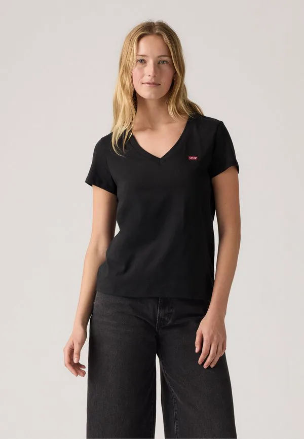 Набор из двух базовых футболок perfect tees Levi'S, Caviar/Caviar — фото 2