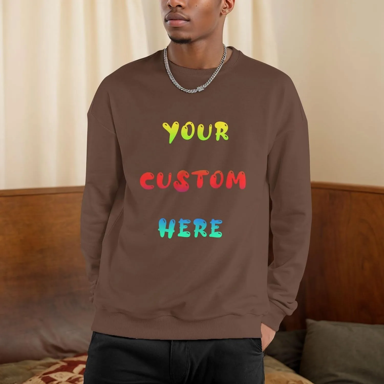 Кастомный свитшот Fleece Crewneck — фото 3