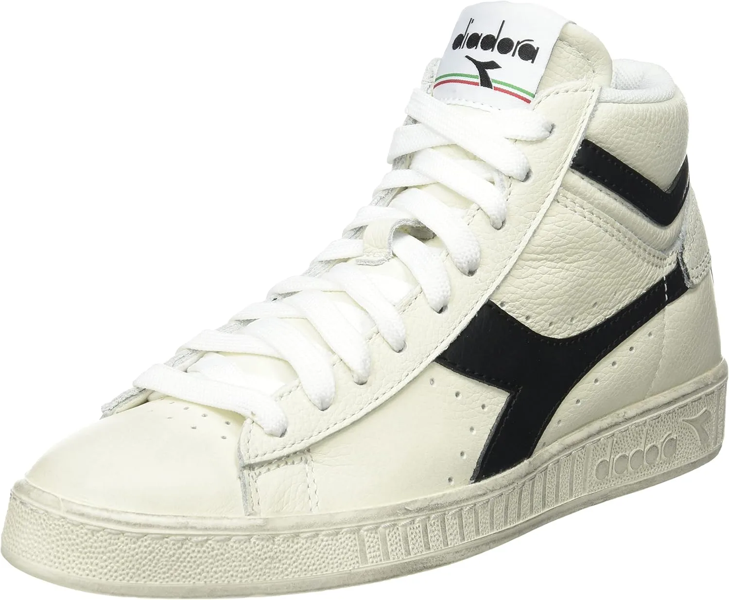 Кроссовки Diadora Unisex Game L High Waxed High Trainers, белый
