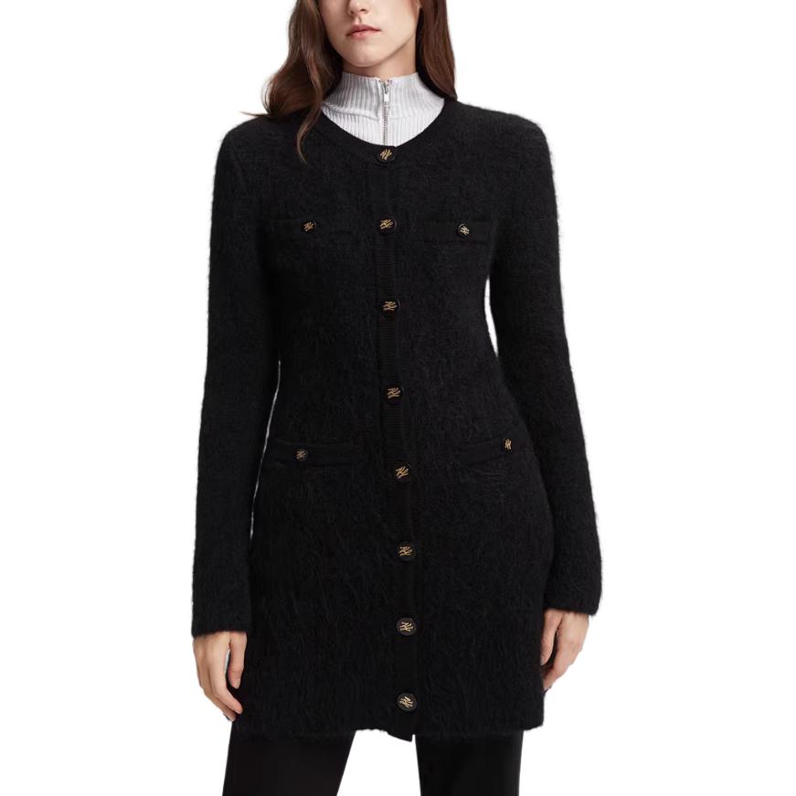 

KARL LAGERFELD / Karl Lagerfeld Jeans Пальто KARL LAGERFELD черное женское, Black