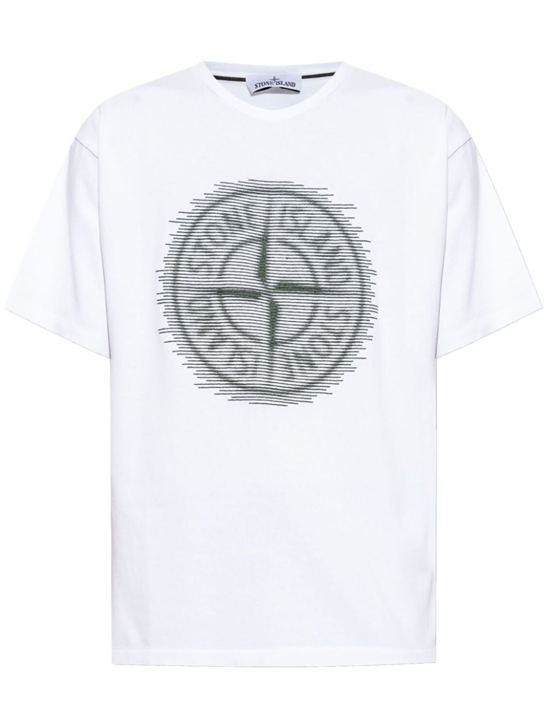 

Stone Island футболка с логотипом, белый