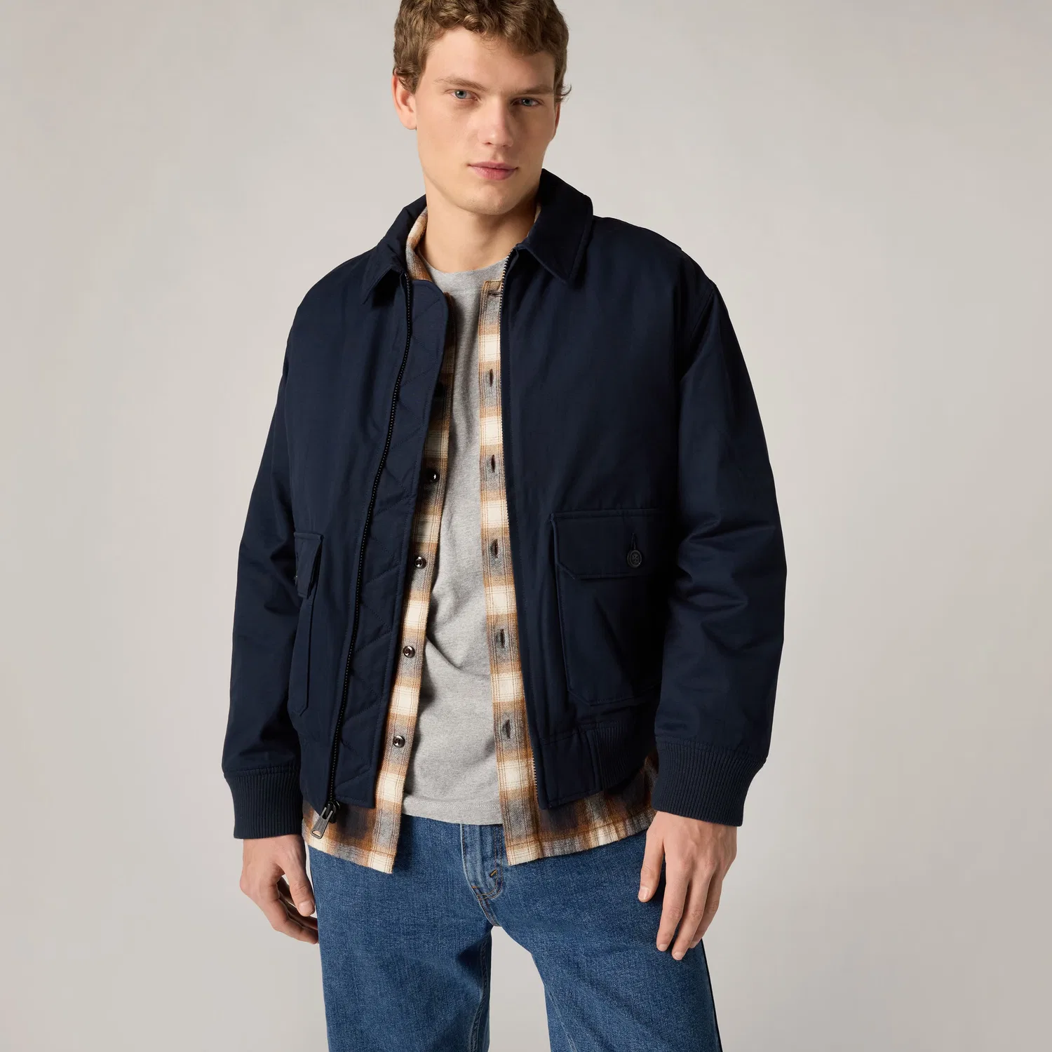 Куртка из парусины Cortland Levi's, Blue