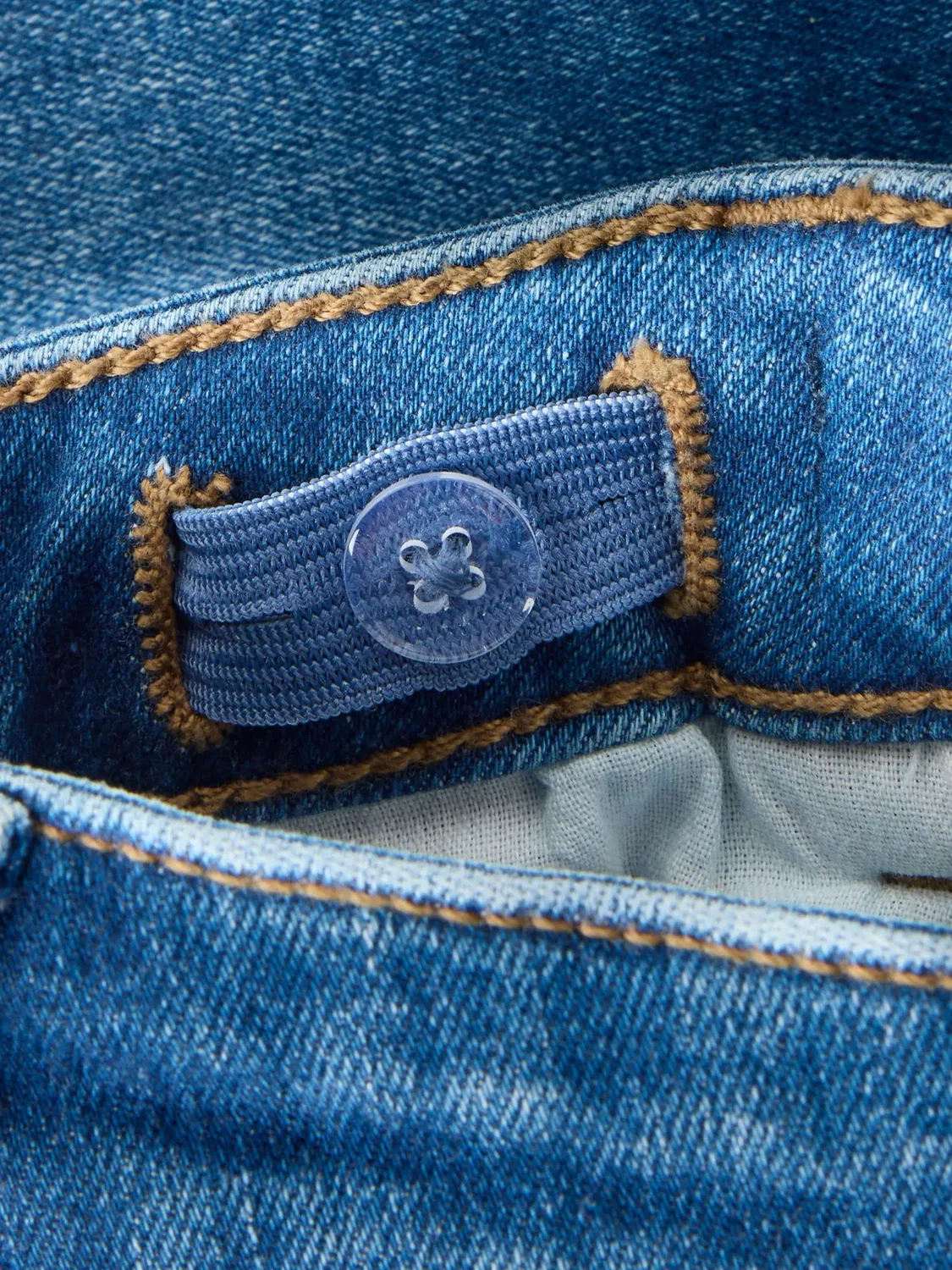 Шорты джинсовые, Medium Blue Denim, TWO SOON — фото 3