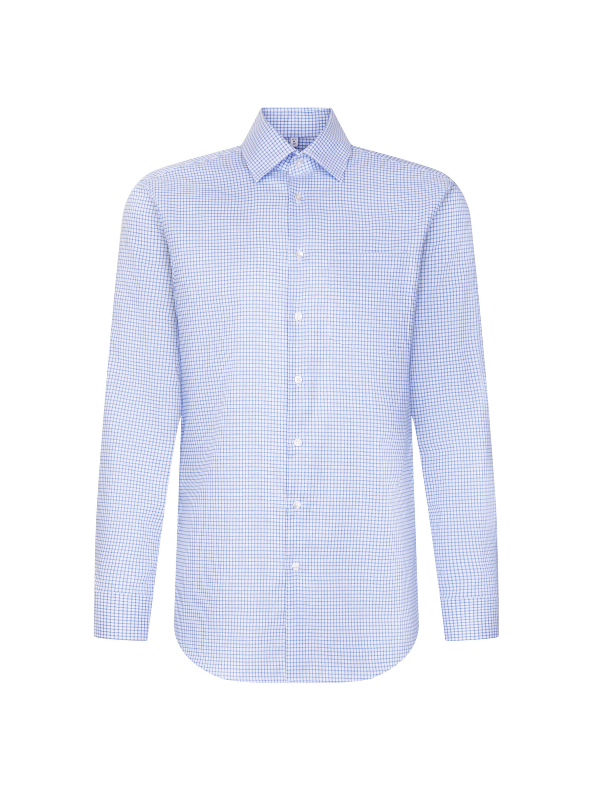 

SEIDENSTICKER Рубашка для бизнеса 'Classic Essentials' с комфортной посадкой в синем цвете