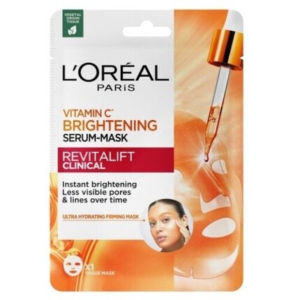 

Revitalift Clinical Осветляющая тканевая маска-сыворотка с витаминами Assorted