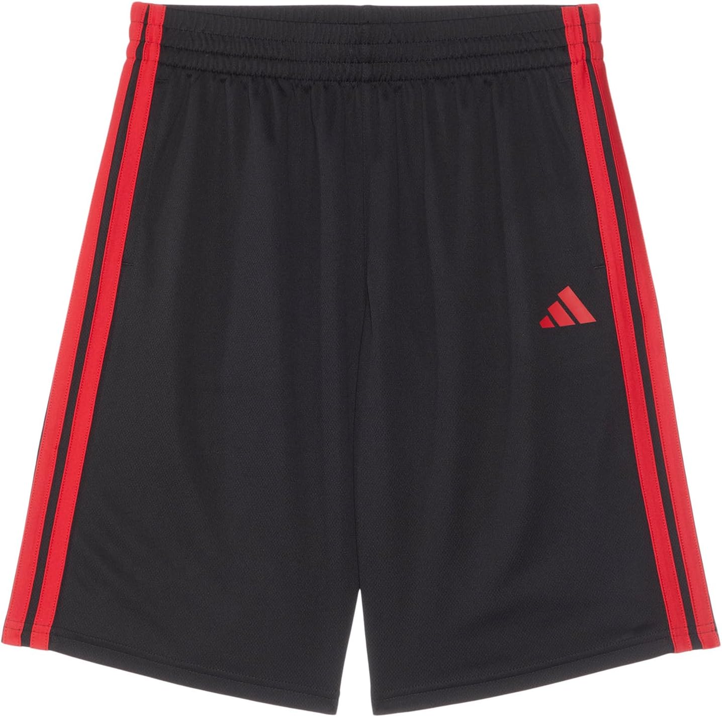 

Шорты adidas Kids Essentials 3-Stripe Shorts, цвет Black/Red