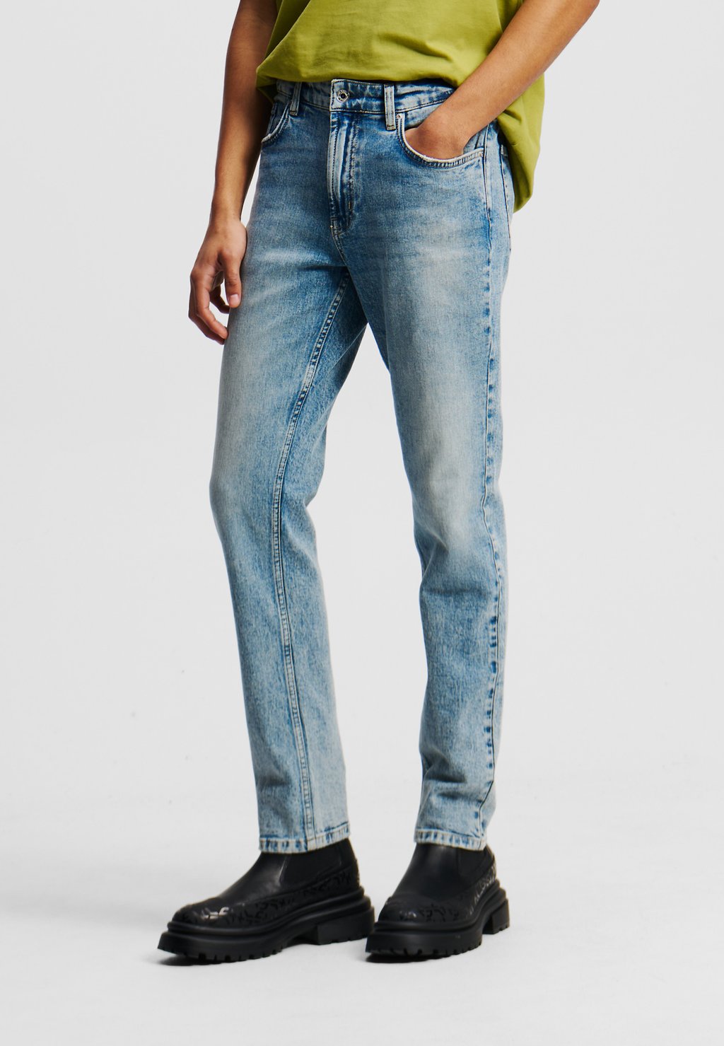 

Джинсы облегающего кроя Karl Lagerfeld Jeans, светло-голубой