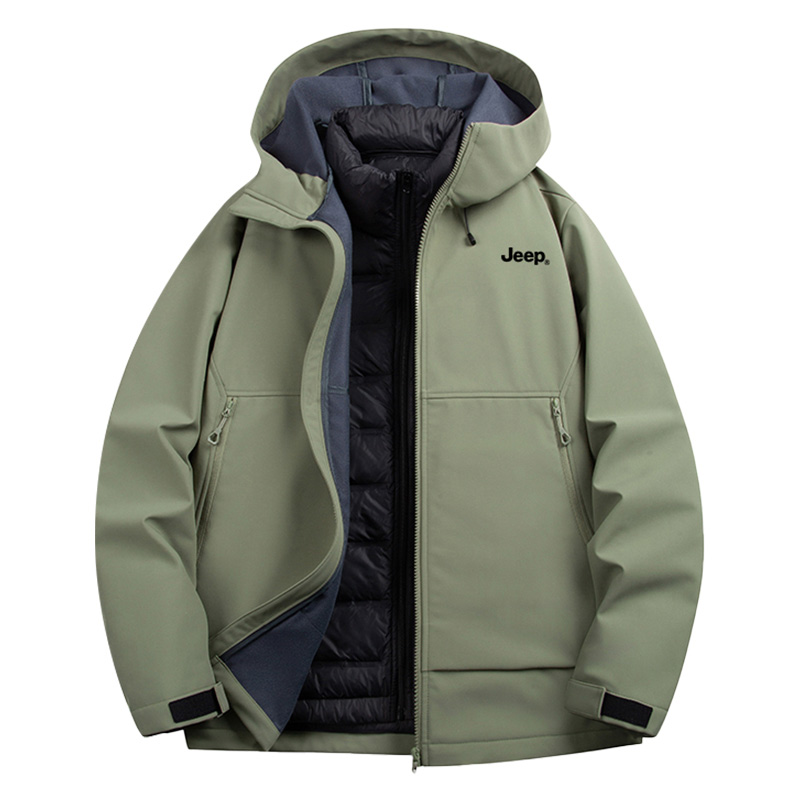 

Jeep Куртка Unisex, Vintage Green-Two-Piece Set
