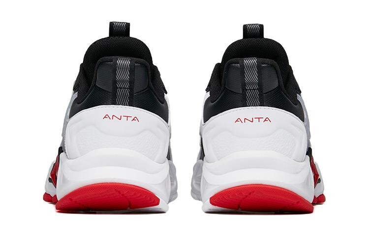 Кроссовки Anta kids Kids Lifestyle Shoes GS Low-top White/Black — фото 4