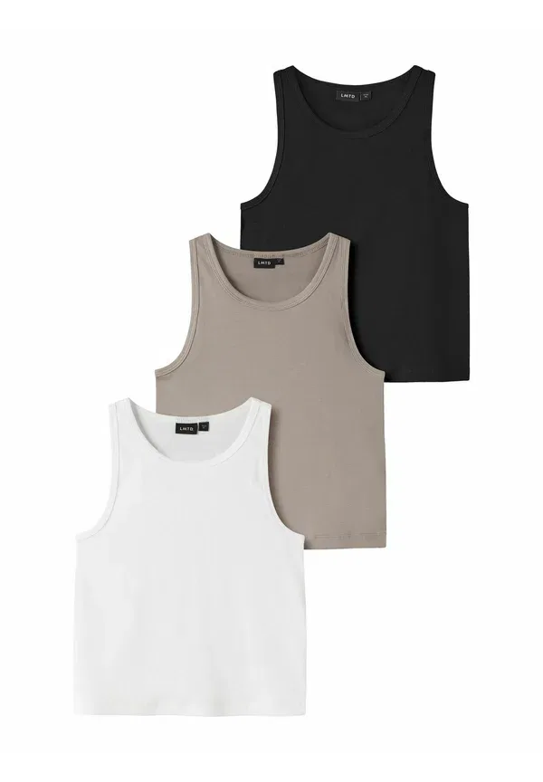 Топ Tank 3 pack top Lmtd, цвет мокка меренг