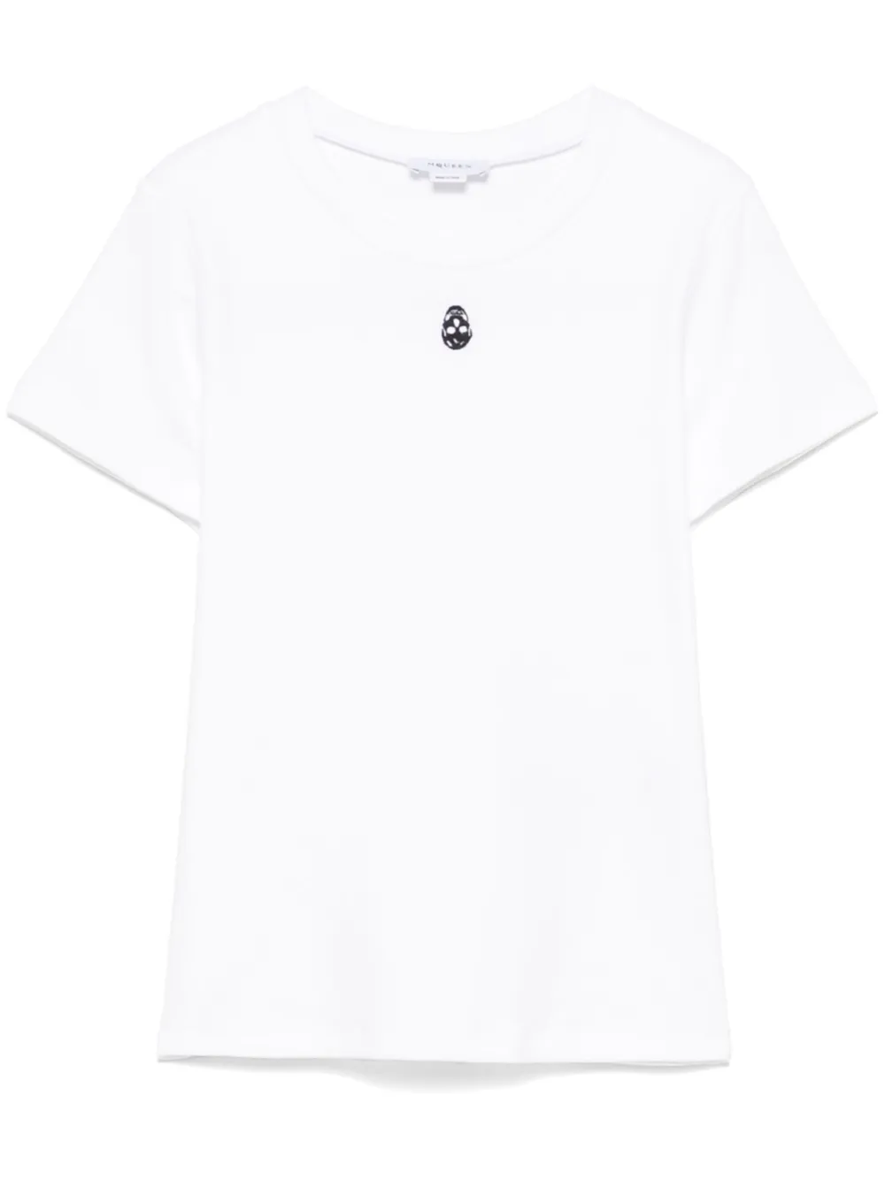 

Футболка Cut & Sew Alexander McQueen, белый